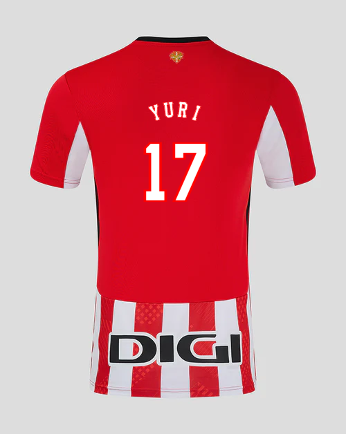 Athletic Bilbao 24-25 Home Jersey - Yuri #17