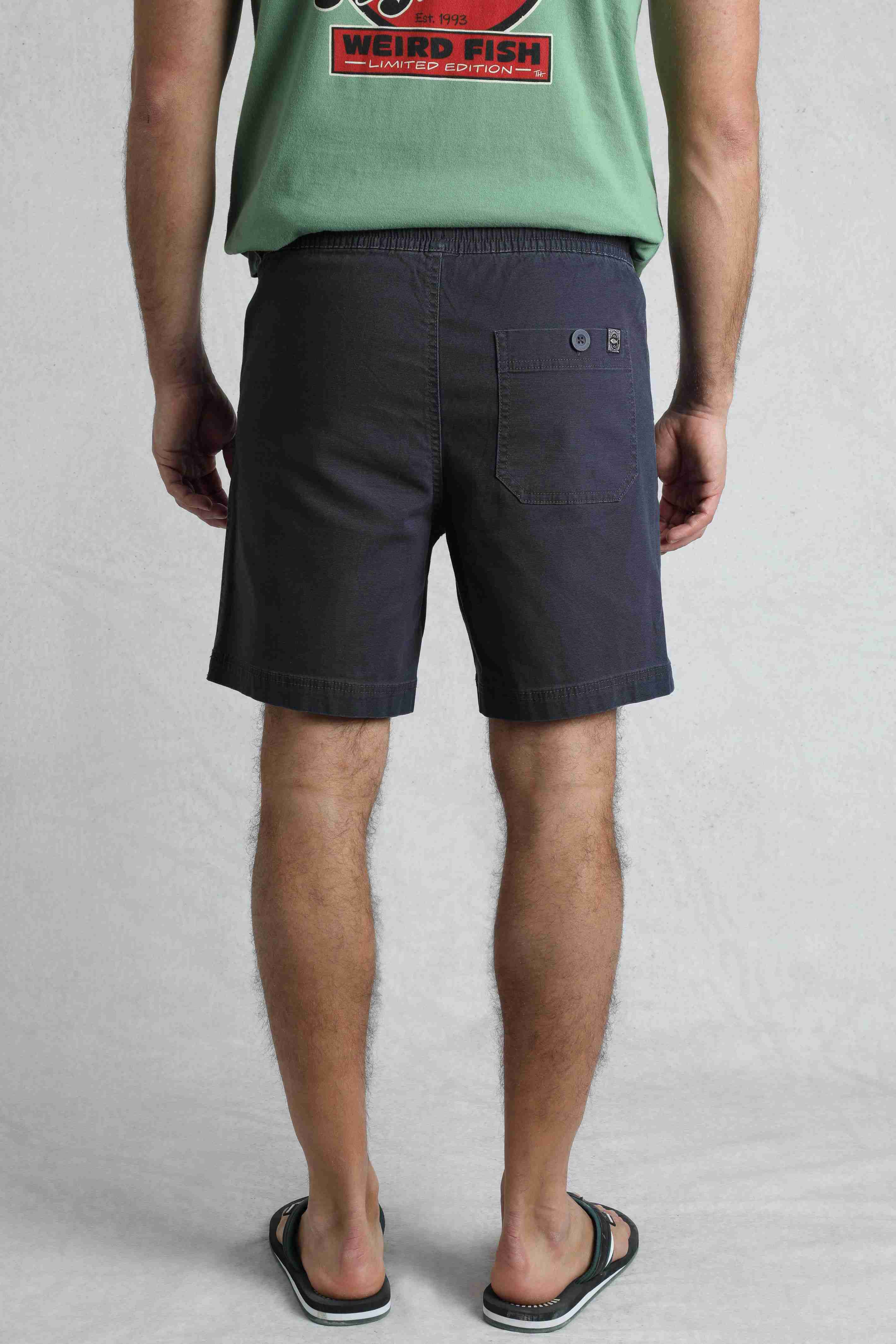 Weston Canvas Shorts Navy
