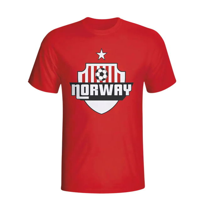 Norway Country Logo T-Shirt (Red) Oranje Premium Premium