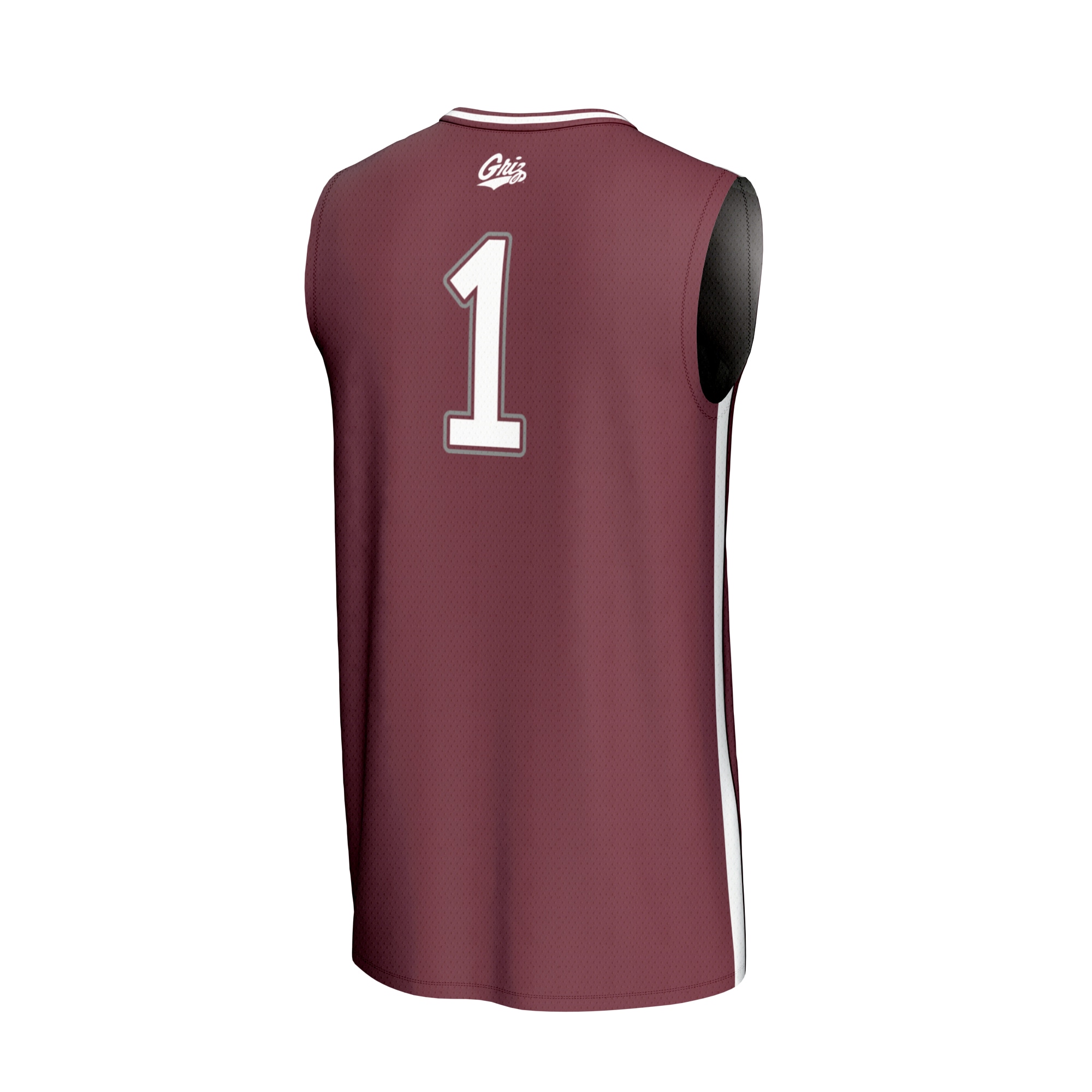[DDG] Montana Grizzlies GameDay Greats Youth Lightweight Basketball Fashion Jersey - Maroon