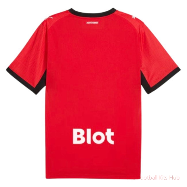 Team Stade Rennais 2026-2027 Home Shirt (Kids) (Your Name)