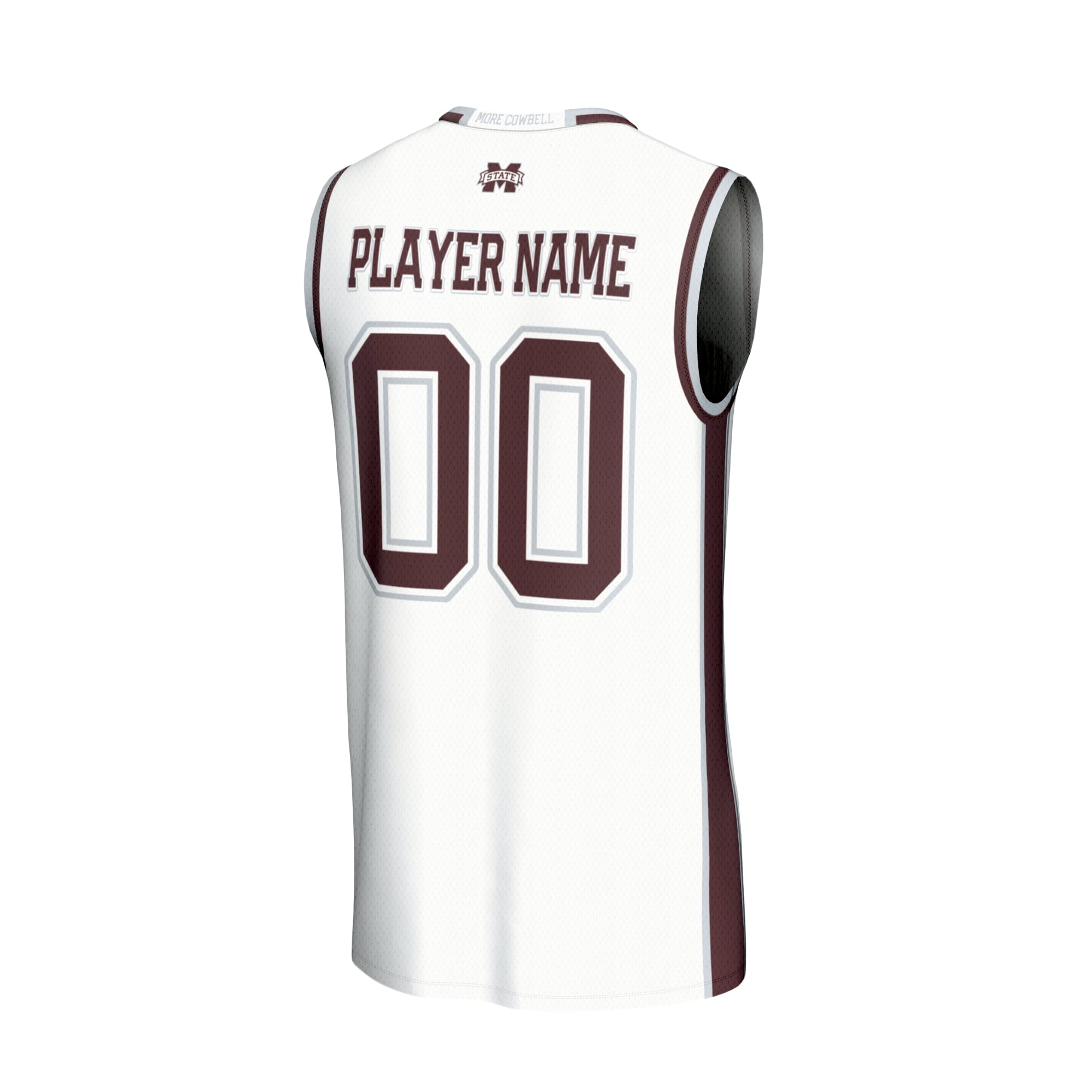 Mississippi State Bulldogs GameDay Greats Unisex Lightweight Collegiate Women's Basketball NIL Pick-A-Player Fashion Jersey - White