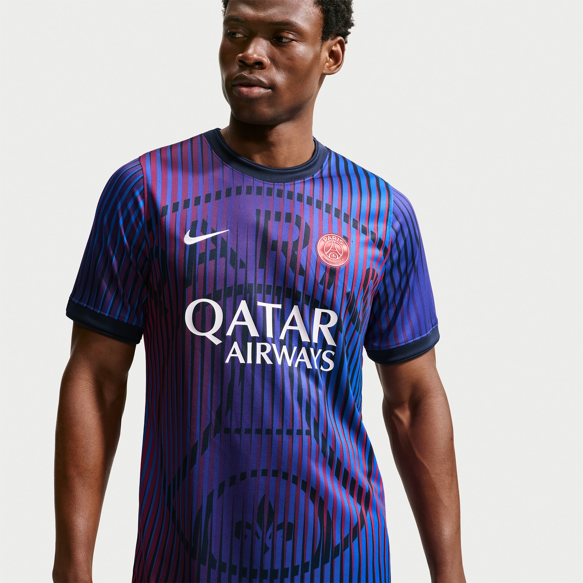 [SJH] Paris Saint-Germain 2026/27 Away Dri-FIT Pre-Match Jersey Top - Navy