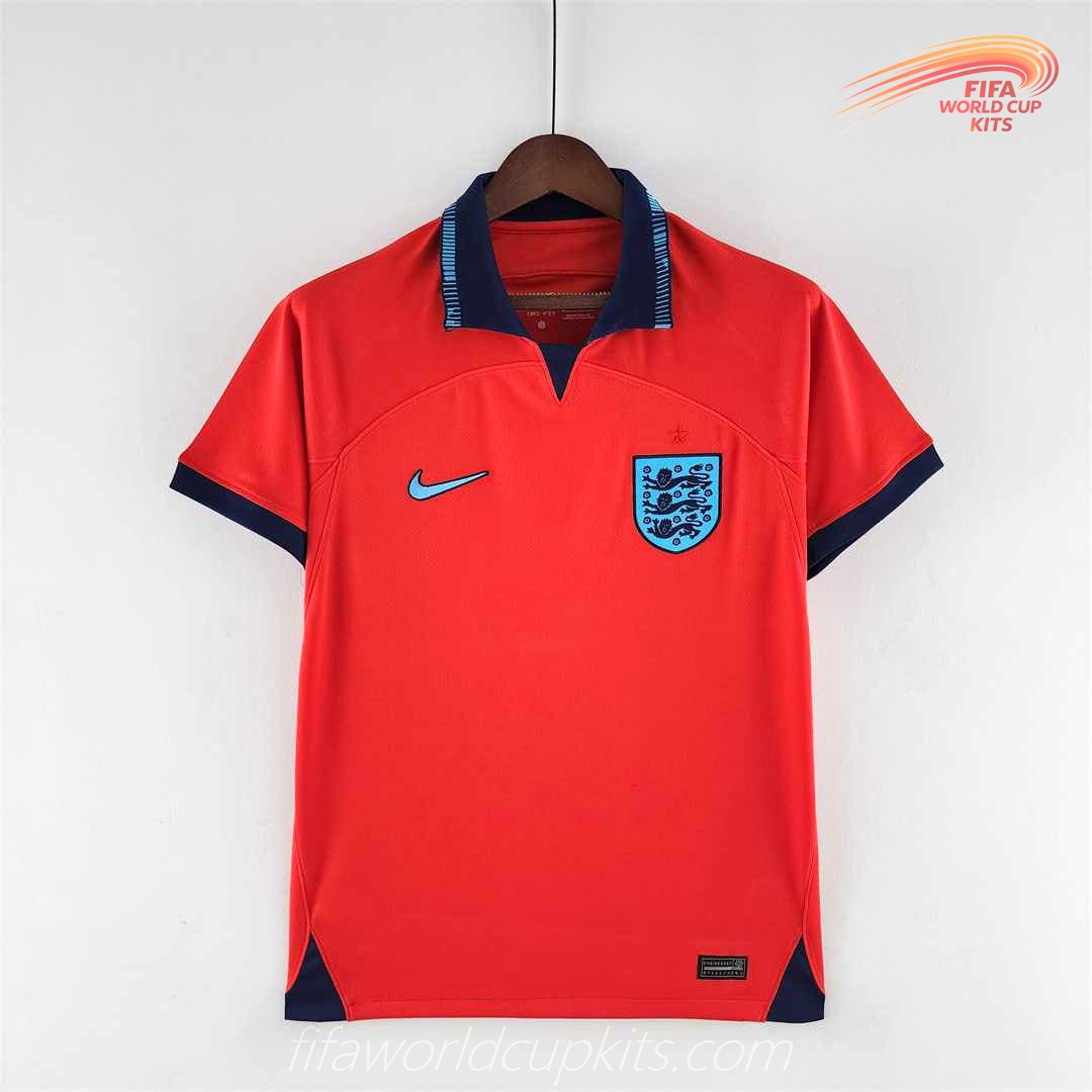 England year 2022 World Championship Travel Red Soccer Jersey
