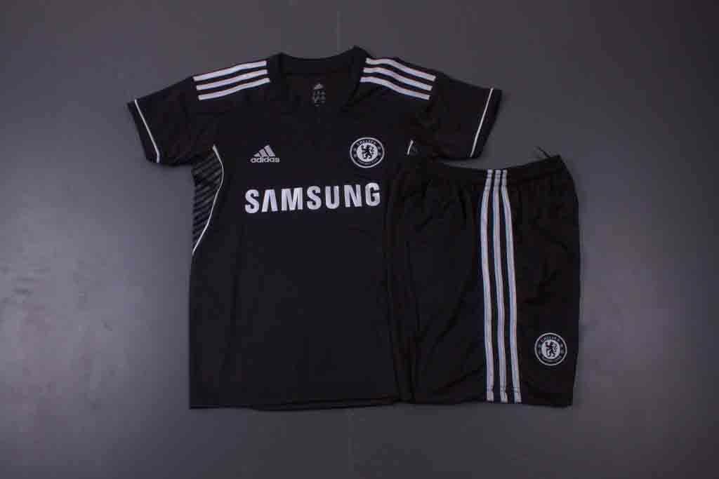 Kids 13-14 Chelsea 3rd Jersey KitShortsShirt - Official Replica 18310