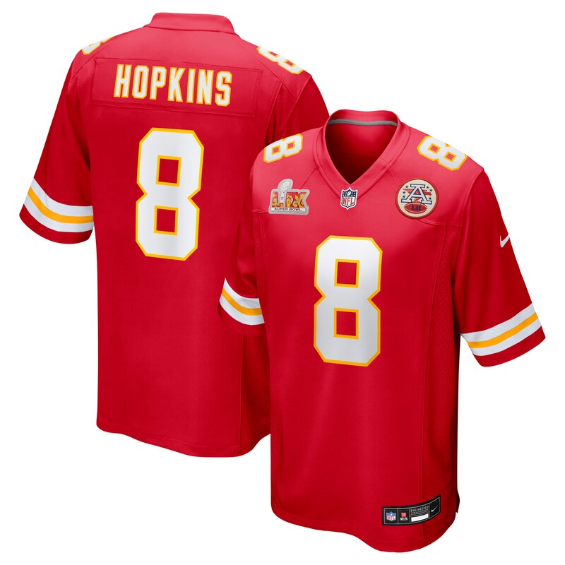 None DeAndre Hopkins KC Chiefs Championship Pro-Level Jersey