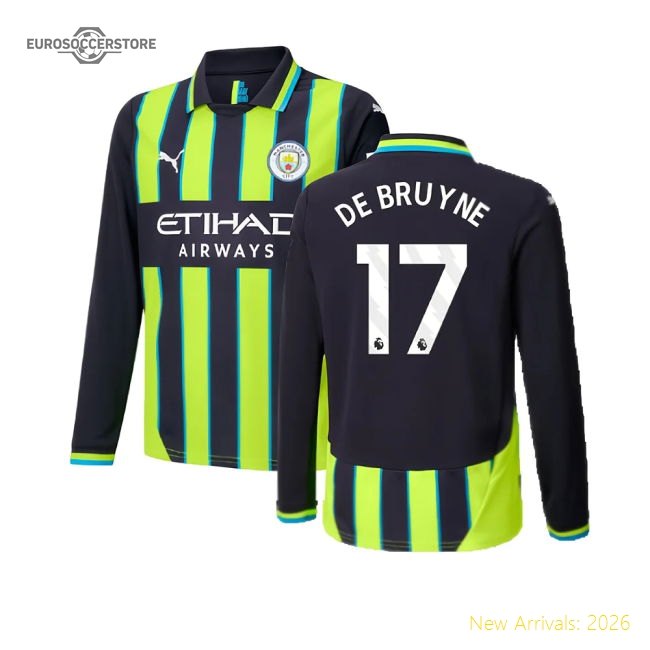 2024-2025 Man City Kids Safe Jersey De Bruyne Kids-safe Technology