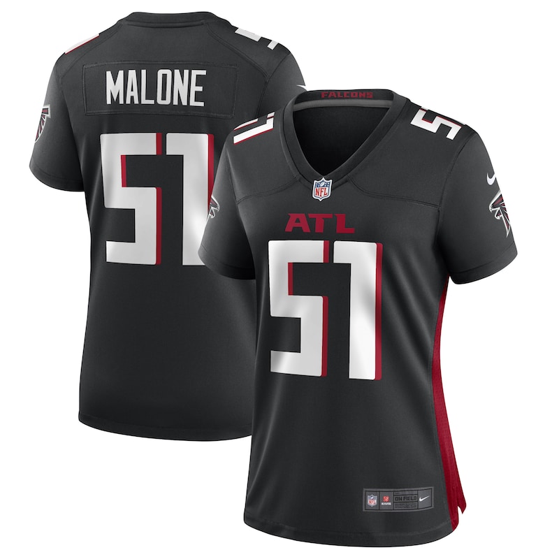 None DeAngelo Malone ATL Falcons Energetic Game-Ready Jersey