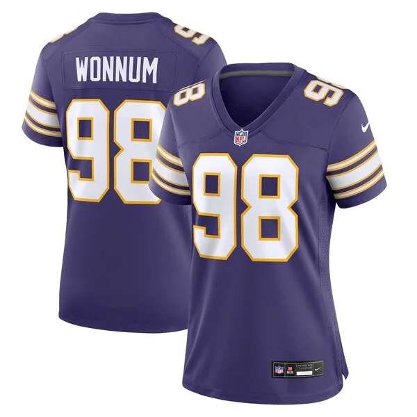 Performance None Game Jersey - Premium Purple NFL Fan Jersey | Game...