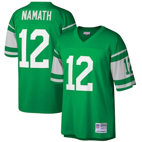 None Joe Namath Replica Jersey - Green | NFL Player Jersey | NFL Footb