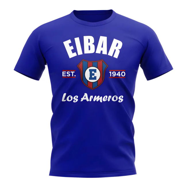 Eibar Established Football T-Shirt (Royal)