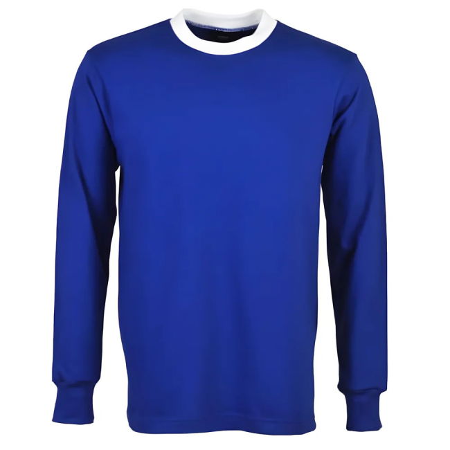 Premium 1969-1970 Everton Shirt With Classic Design - Defensive Rock