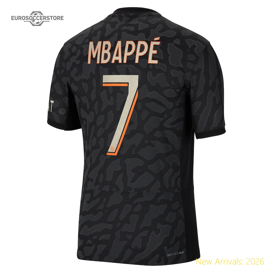 Club Approved Kids Premium-quality Psg Soccer Star Third Jersey 2023