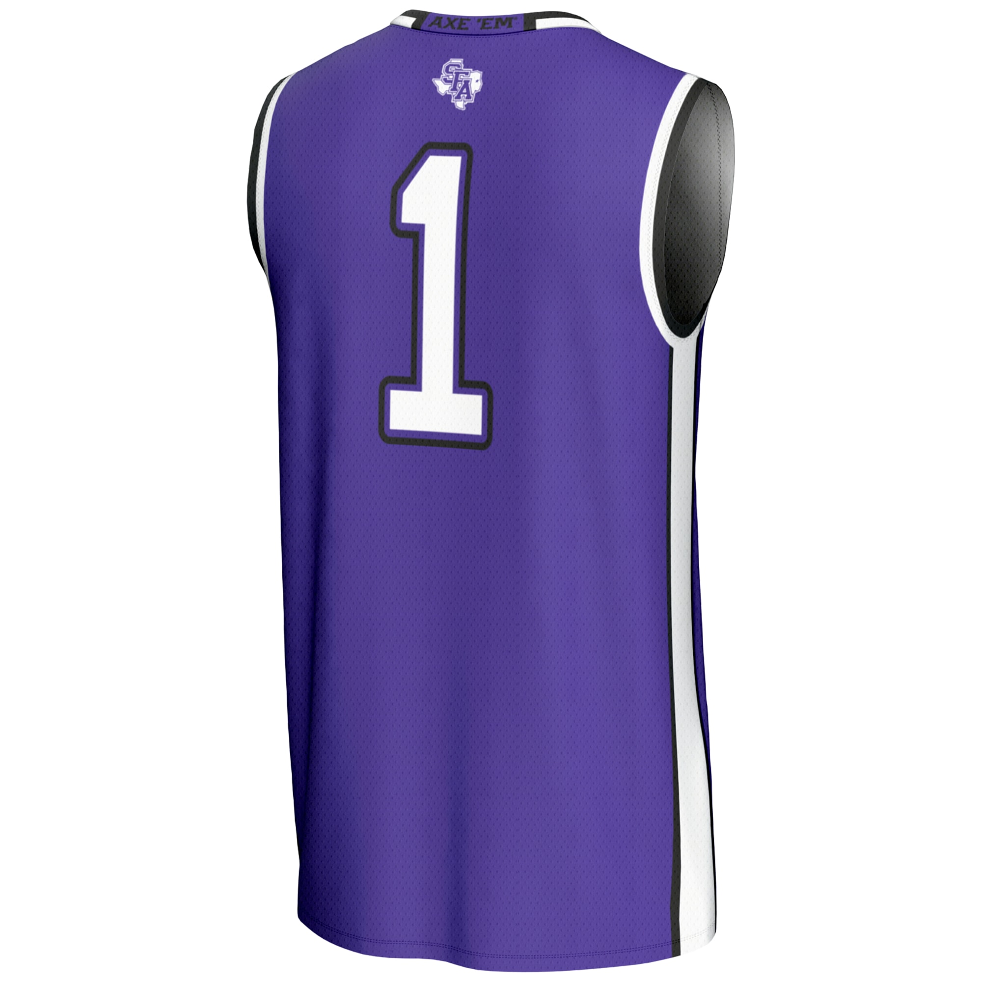 [NJP] Stephen F #1 Austin Lumberjacks GameDay Greats Lightweight Basketball Jersey - Purple