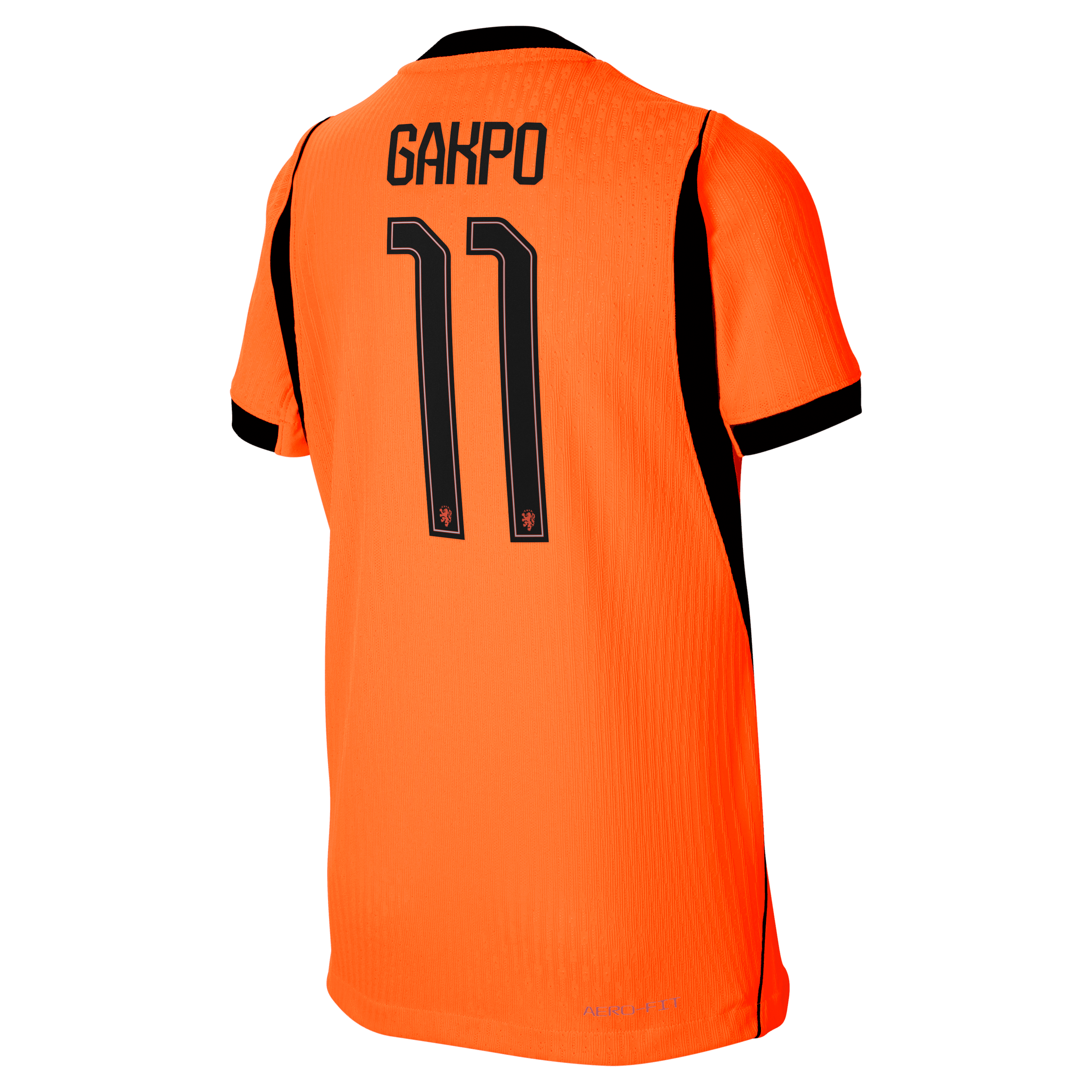 [ESK] Cody Gakpo Netherlands National Team Youth 2026 Home Match Authentic Jersey - Orange