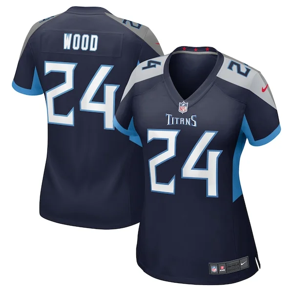 None Julius Wood Game Jersey - Navy | NFL Player Jersey | NFL Football