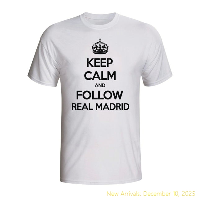 Real Madrid T-shirt - Premium Quality - Durable Fabric - Soft Cotton