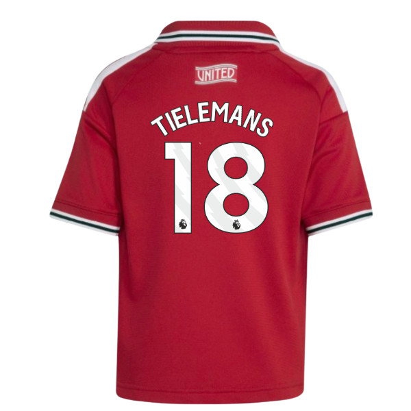 [DDJ] 2026-2027 Man Utd Home Mini Kit (Tielemans 18)
