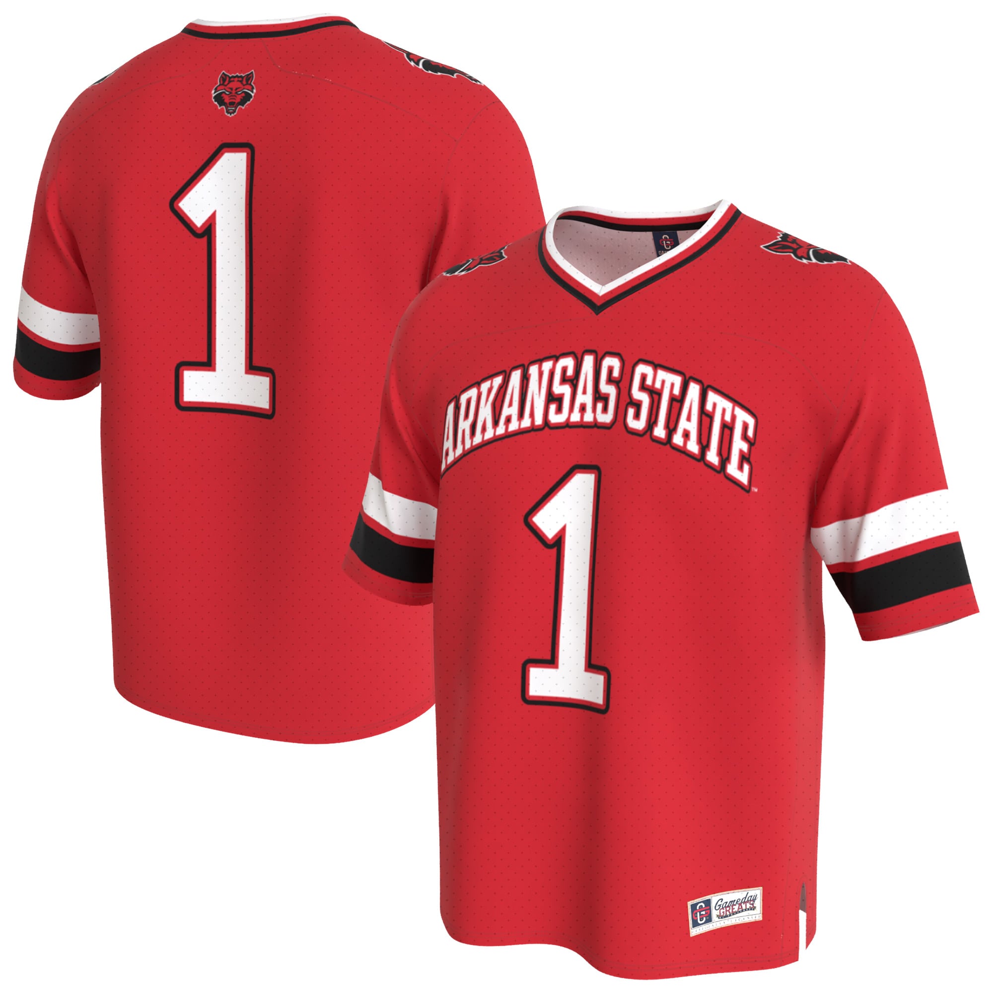 Arkansas State Red Wolves GameDay Greats Youth Lightweight Collegiate Football Fashion 26/27 Football Jersey - Scarlet