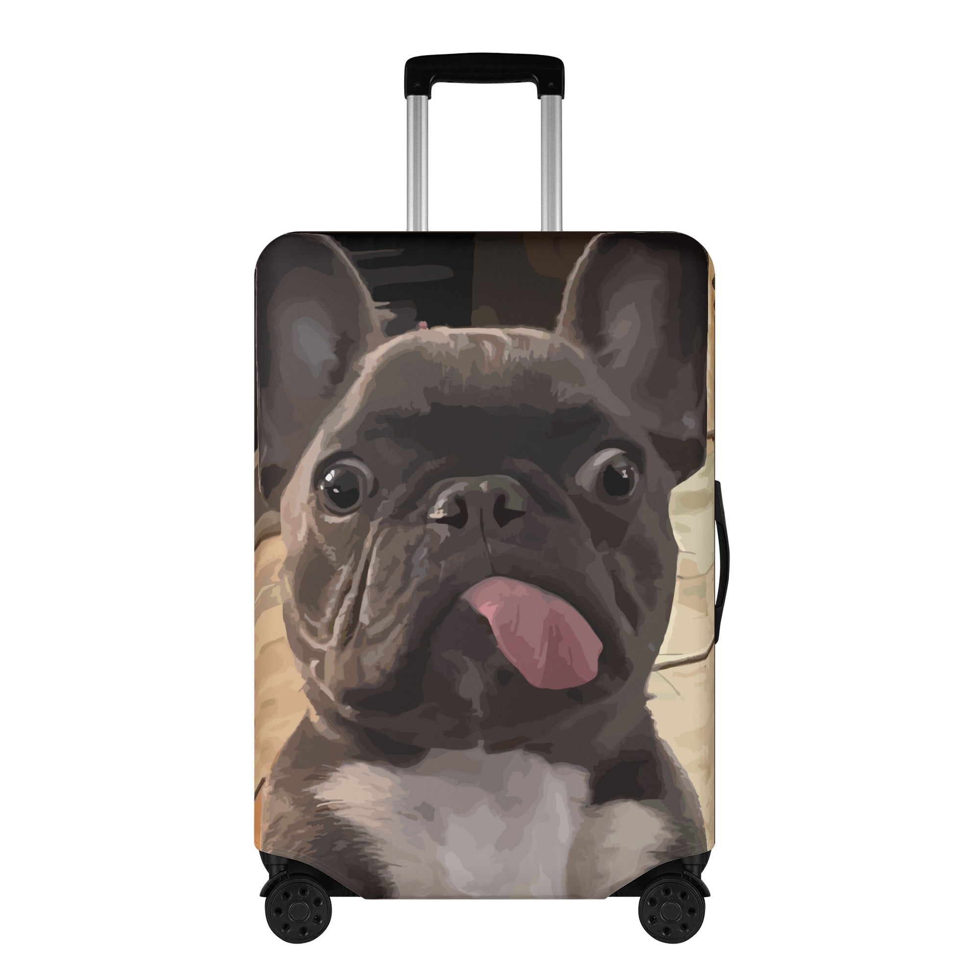 Non-slip Safe Molly - Durable Luggage Cover For French Bulldogs