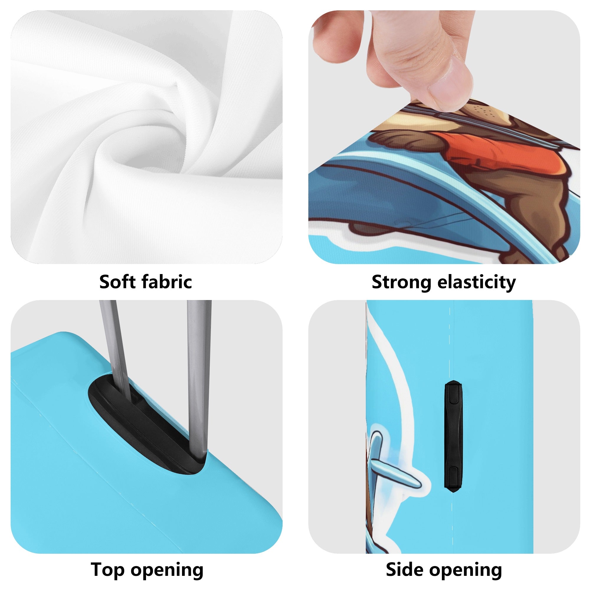 French Bulldog Sadie Luggage Cover Practical Pet Supply