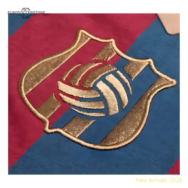 High-Quality Barcelona Messi Retro Shirt With Laces L\'Escut