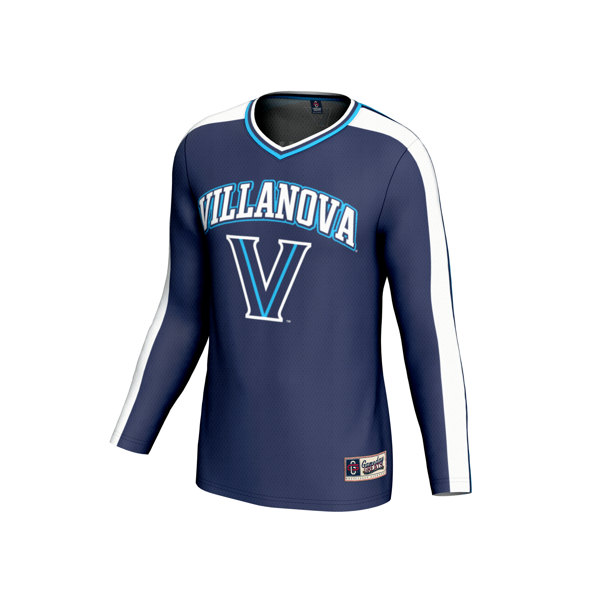[DDG] Villanova Wildcats GameDay Greats Youth NIL Pick-A-Player Collegiate Women's Volleyball Lightweight Fashion Jersey - Navy