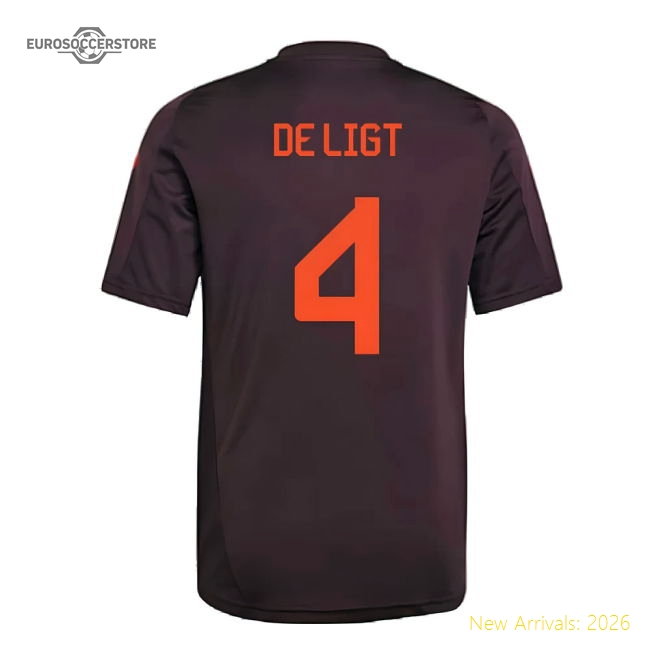 2024-2025 Bayern Munchen Training Kit (Shadow Maroon) - Kids (De Ligt 4)