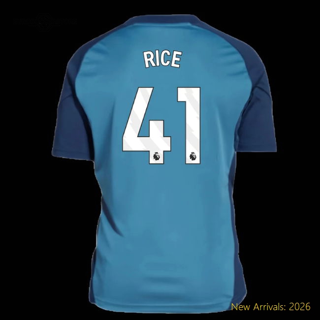 Arsenal Rice Non-toxic Kids Jersey Kids-safe Technology Breathable