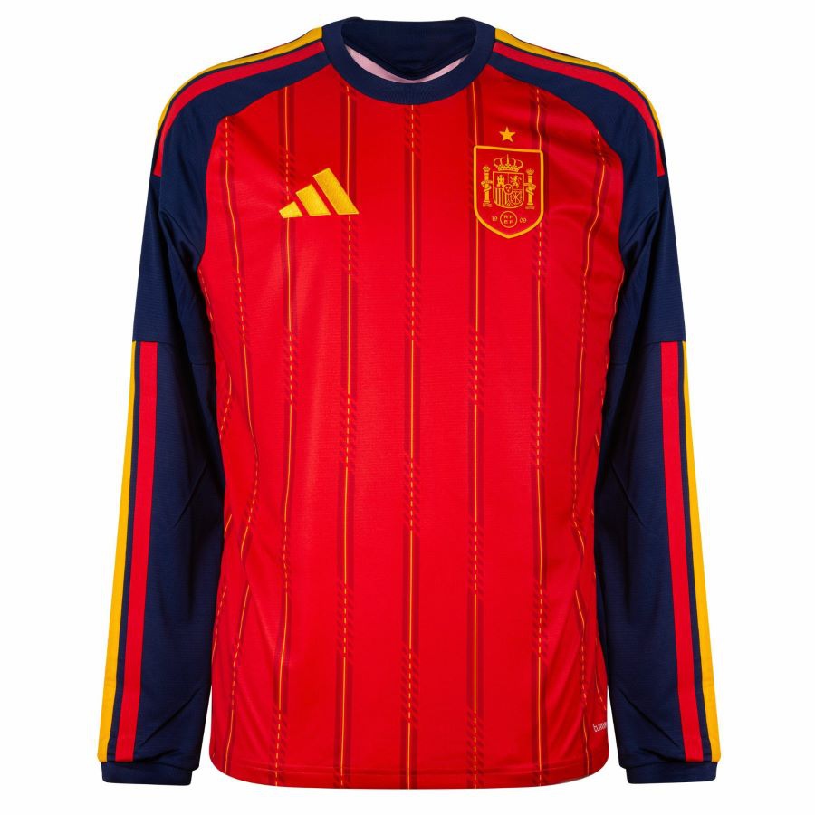 [HP] Spain 2026/2027 Home Long Sleeve Jersey