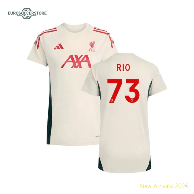 Stylish Womens Liverpool Rio Jersey 2025-2026 Smooth Climacool