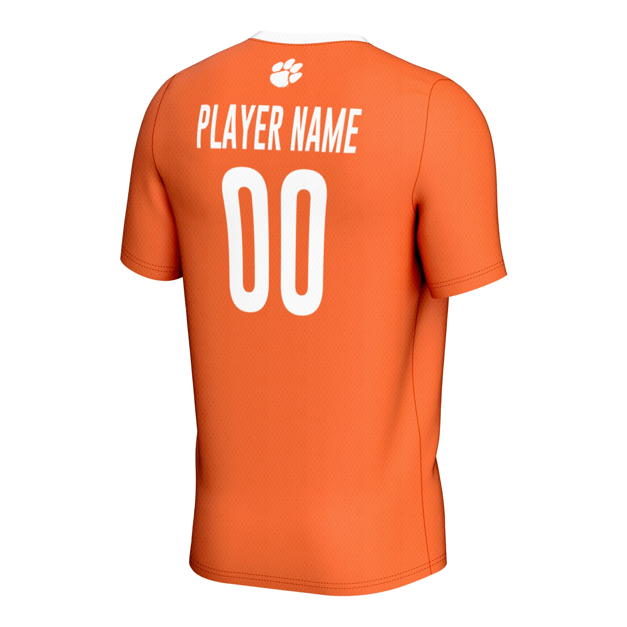 [NJP] Clemson Tigers GameDay Greats Youth Lightweight Pick-A-Player NIL Men's Soccer Jersey - Orange