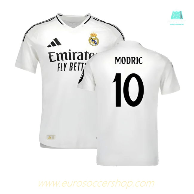 2024-2025 Real Madrid Authentic Home Shirt (Modric 10)