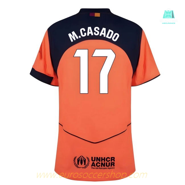2025-2026 Barcelona Authentic Third Shirt (M.Casado 17)