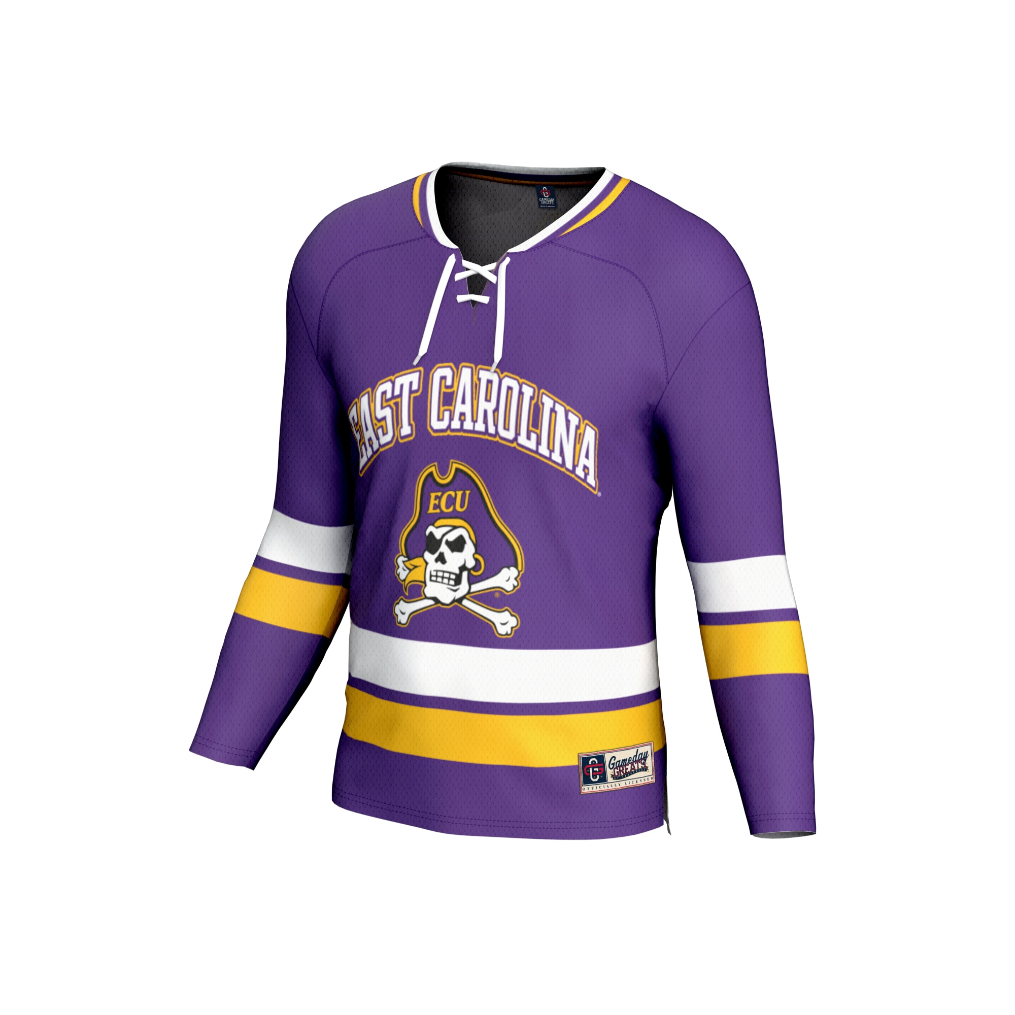 [DDG] ECU Pirates GameDay Greats Youth Spirit Hockey Jersey - Purple