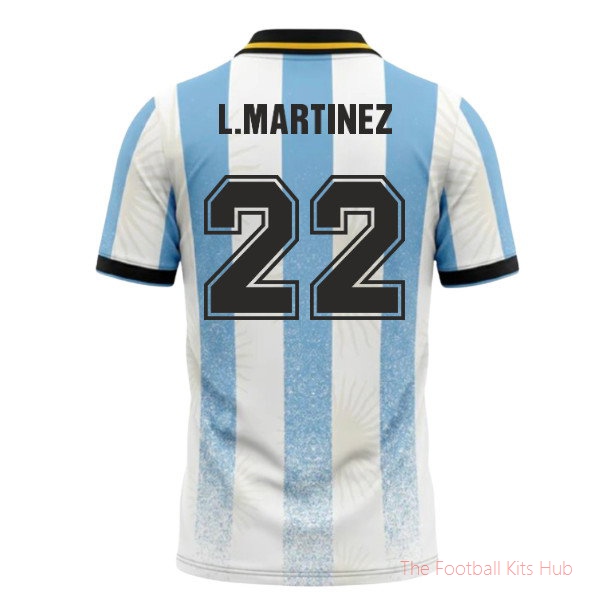 UMBRO Argentina World Cup 26 Football Shirt (L.Martinez 22)