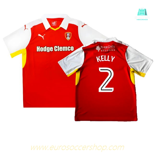 Rotherham 2016-17 Home Shirt ((Good) XL) (Kelly 2)