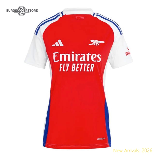 2024-2025 Arsenal Womens Stylish Jersey Aeroready Breathable
