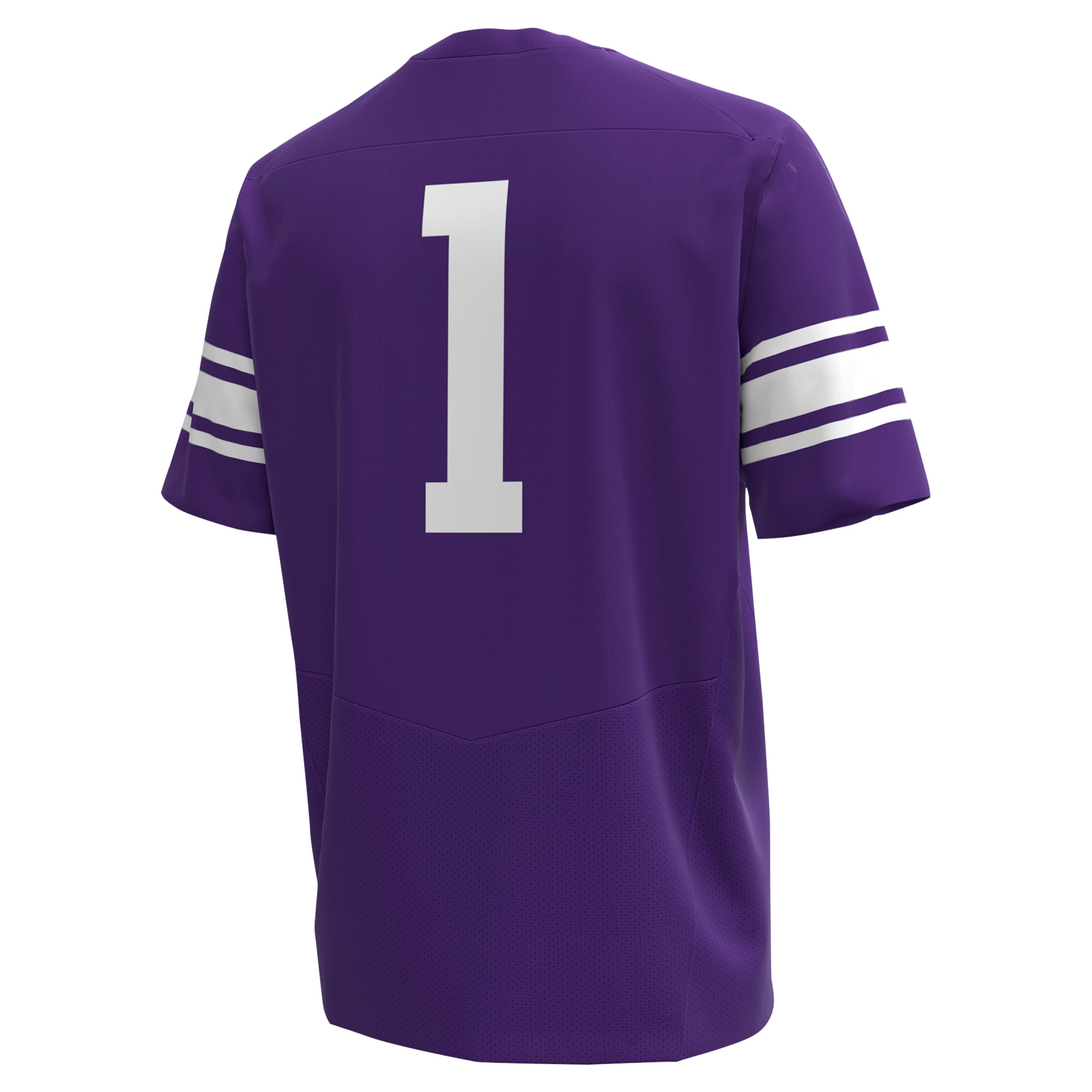#1 Northwestern Wildcats Replica Football Jersey - Purple