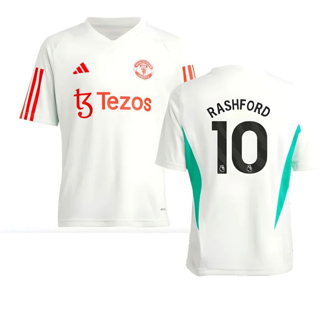 Rashford 10 Game Replica Man Utd Training Replica Jersey (Kids) (2)