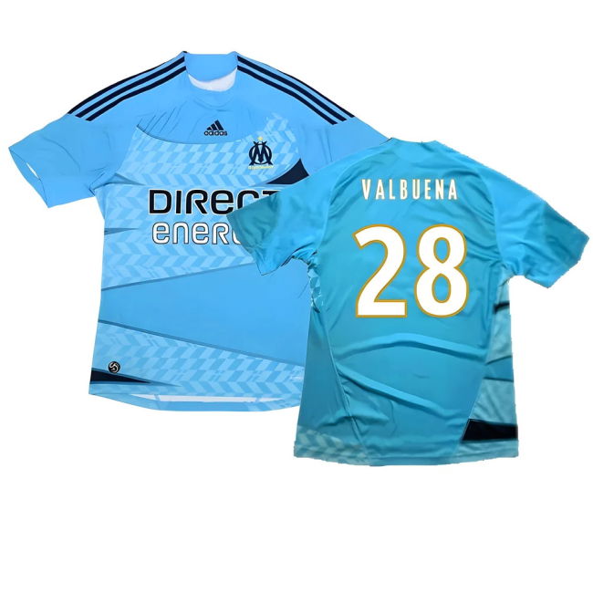 2009-10 Marseille Away football shirt - breathable performance wear