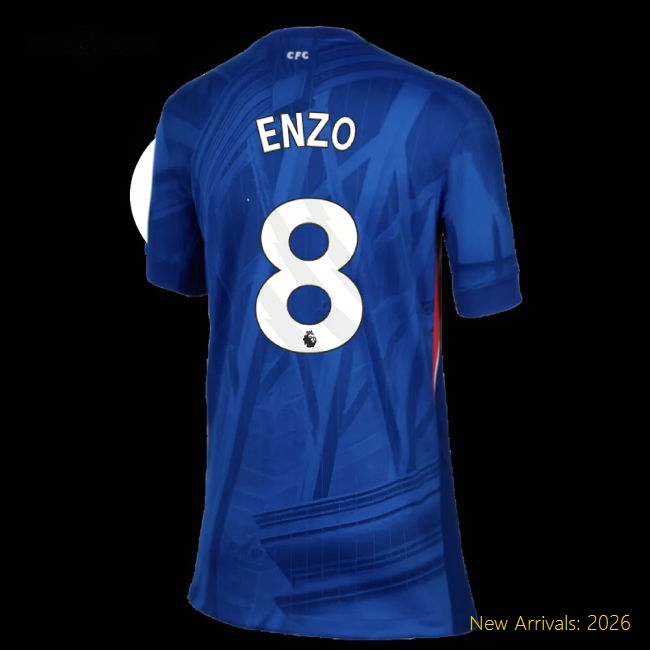 2025-2026 Chelsea Kids Soft Enzo Jersey Kids-safe Technology