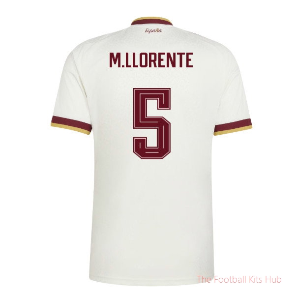 2026-2027 Spain Away Shirt (M.Llorente 5)