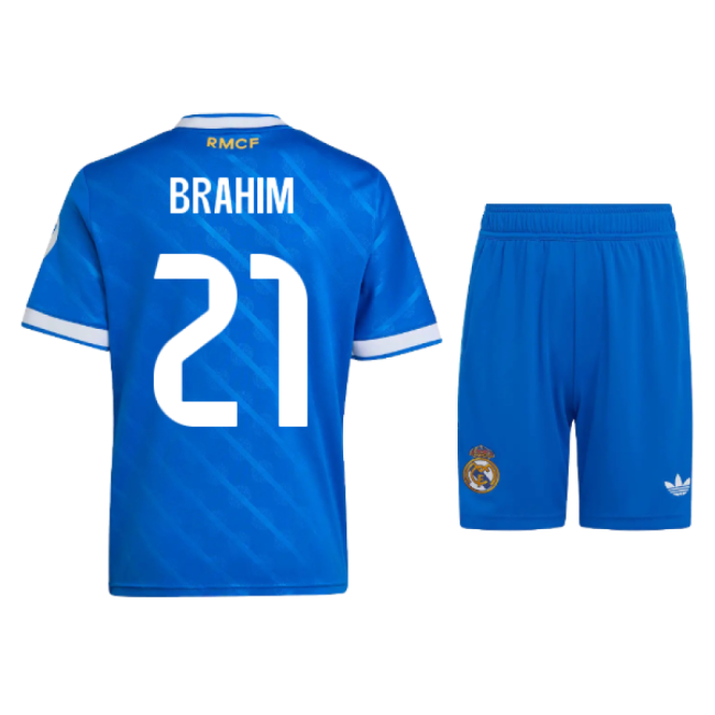 2025-2026 Real Madrid CF Authentic Kit (Brahim 21) | Affordable