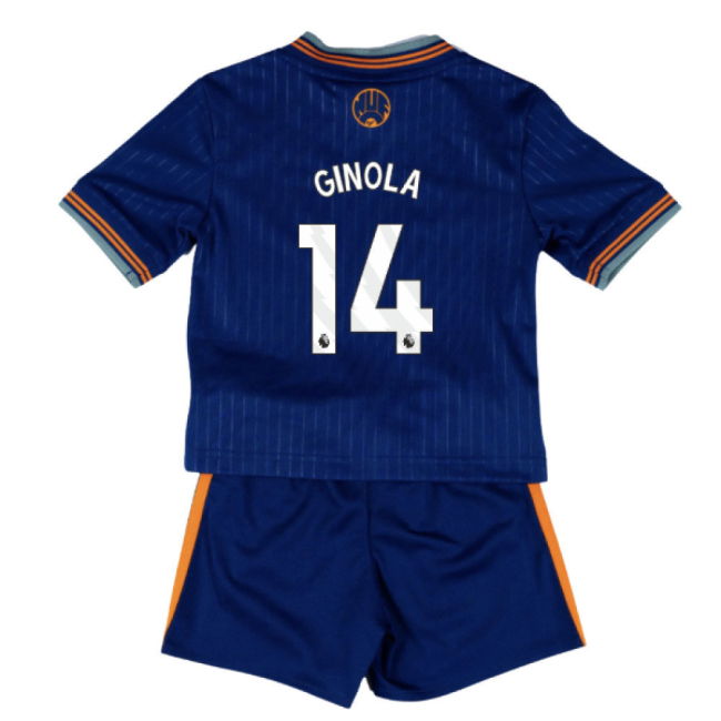 Anti-Odor 2025-2026 Newcastle Third Match Jersey Official Ginola #412
