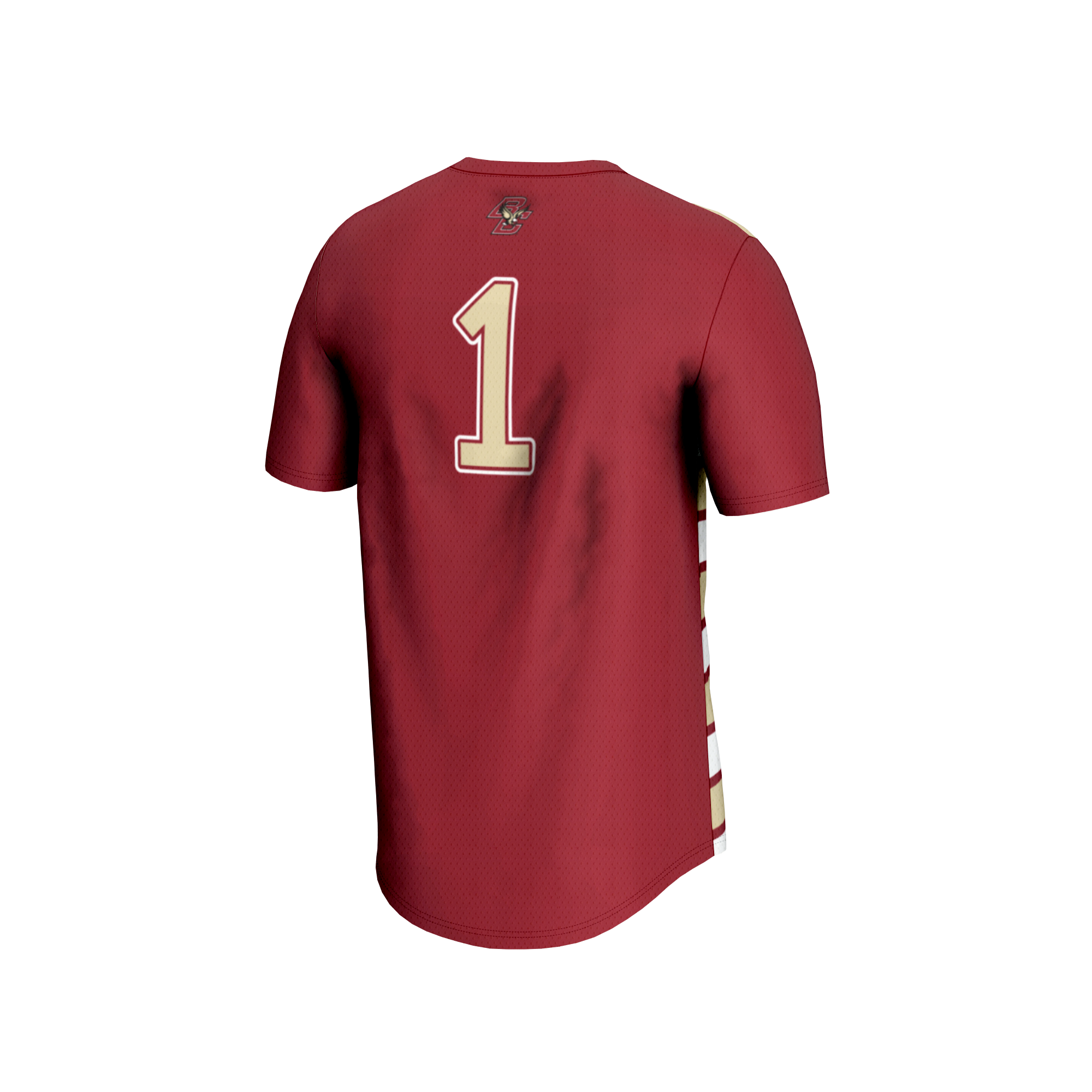[SJH] Boston College Eagles GameDay Greats Unisex Lightweight Soccer Fashion Jersey - Maroon