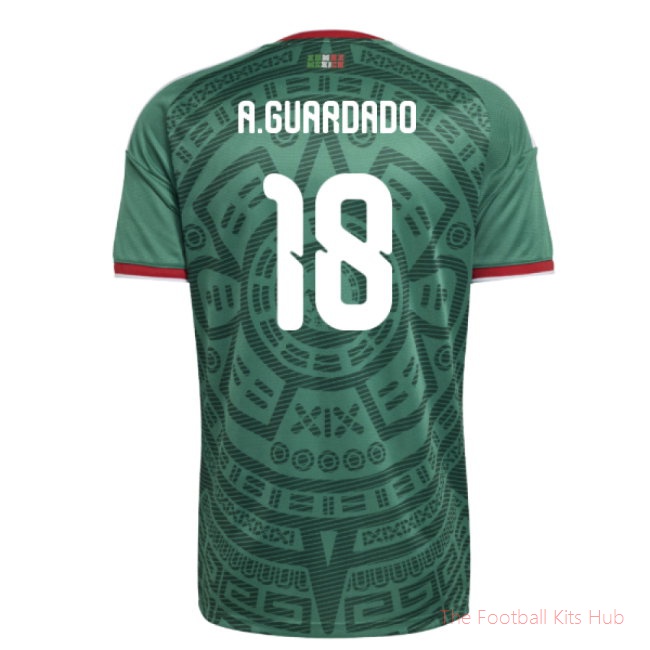 2026-2027 Mexico Home Shirt (A.Guardado 18)