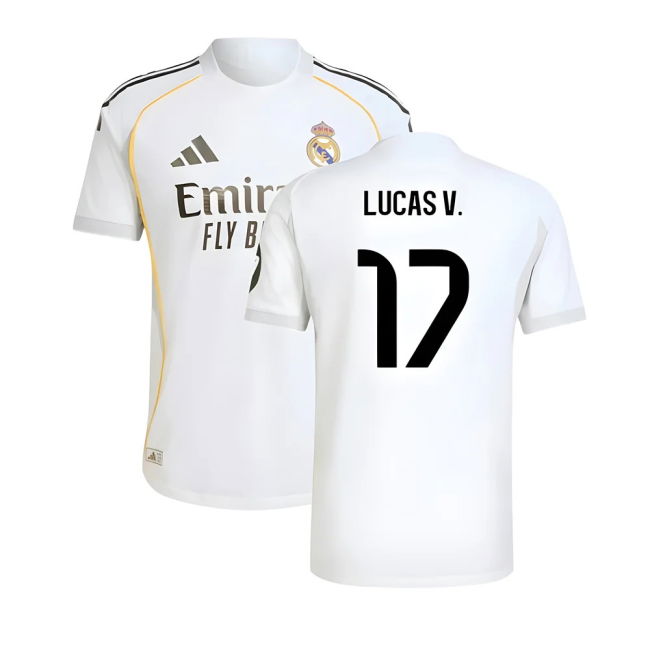 Real Madrid Authentic 2025-2026 Home Shirt - (Men