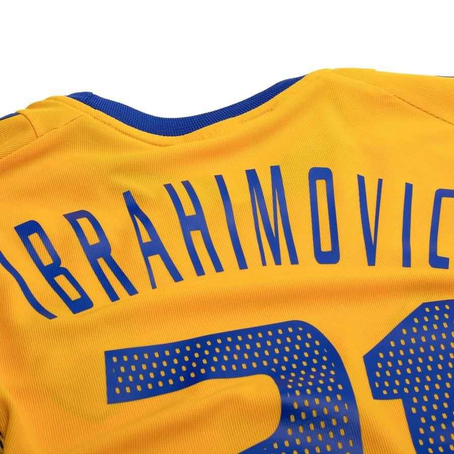 Sweden Home Shirt 2002 Size XL IBRAHIMOVIC 21 (8/10)