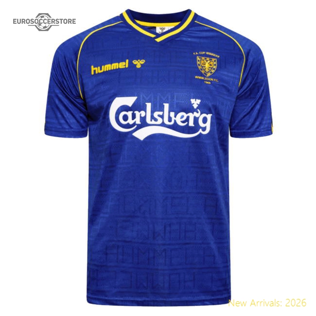 First-class 1988 Wimbledon Hummel Retro Home Shirt (your Name)